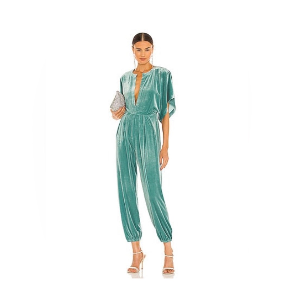 RECTANGLE JOG JUMPSUIT IN VINTAGE MINT